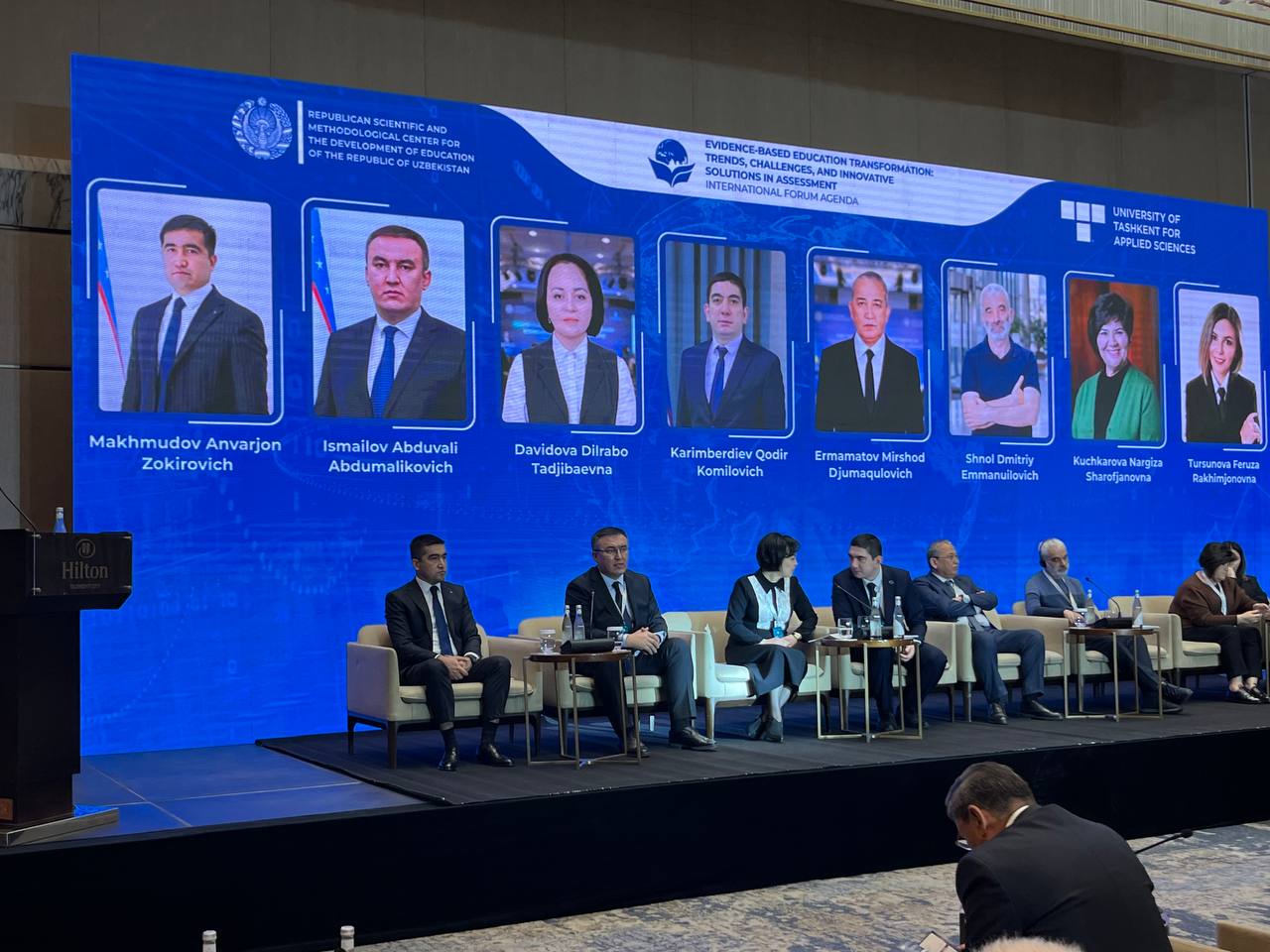 Bugun Ta’limni rivojlantirish respublika ilmiy-metodik markazi va Toshkent amaliy fanlar universiteti hamkorligida "Dalillarga asoslangan ta’lim transformatsiyasi: Baholashdagi tendensiyalar, muammolar va innovatsion yechimlar" mavzusida forum o‘tkazildi. 