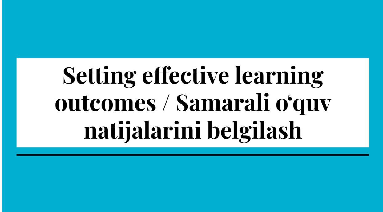 Bugun Pedagogik mahorat va xalqaro baholash ilmiy-amaliy markazida kanadalik ekspert Louis Trian boshchiligida seminar trening bo'lib o'tdi. Treningda baholash bo'yicha xalqaro mutaxassis tomonidan baholash markazi koordinatorlariga Bloom taksanomiyasi asosida testlarni qanday tuzish, ta'limga to'g'ri maqsad qo'yish, o'quvchilar bilimini baholashning maqsad va asosli vazifalari mavzularida atroflicha ma'lumot berildi.